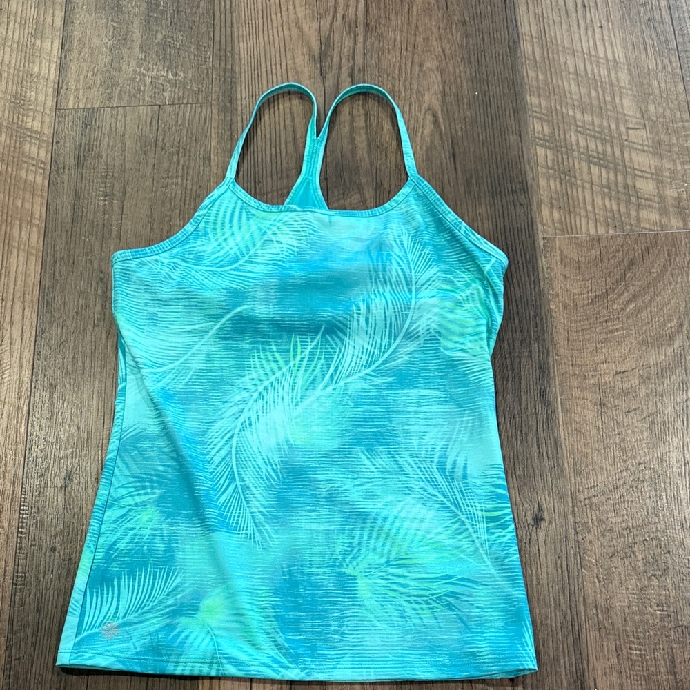 Athleta Girls Tank with built in bra Size 12